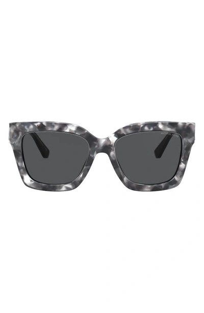 Michael Kors 54mm Square Sunglasses In Grey