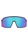 Oakley Womens Grey Oo9406 Sutro S Acetate Shield Sunglasses In Blue