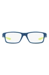 Oakley Kids' Crosslink™ Xs 49mm Rectangular Optical Glasses In Navy