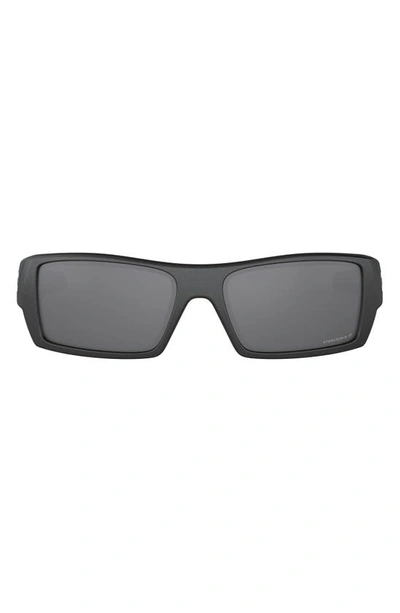 Oakley Gascan® Prizm™ 60mm Polarized Rectangle Sunglasses In Grey