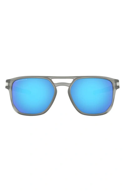 Oakley Prizm™ Latch™ Beta 54mm Polarized Square Sunglasses In Grey