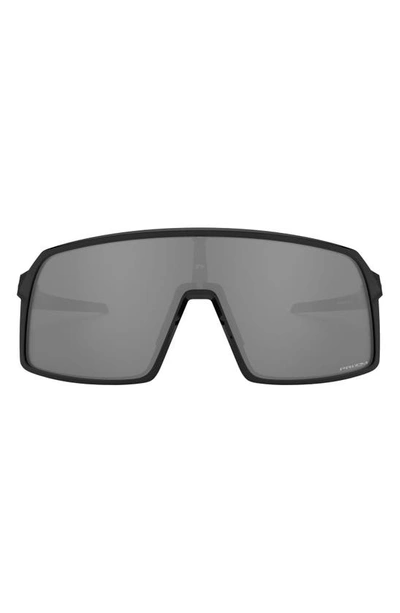Oakley Sutro 137mm Shield Sunglasses In Black