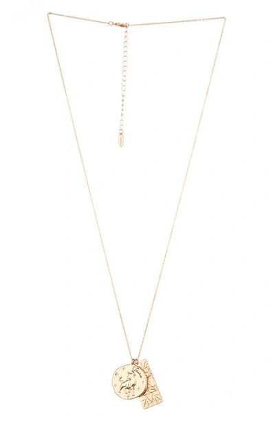 Ettika Long Zodiac Charm Necklace In Taurus