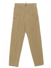DSQUARED2 DSQUARED2 STRAIGHT LEG CROPPED PANTS