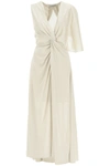 LANVIN LANVIN ASYMMETRICAL DRAPED DRESS