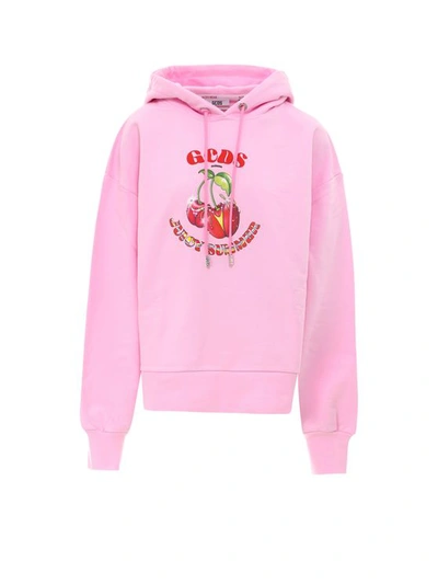 Gcds Graphic-print Hoodie In Multicolour