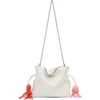 LOEWE OFF-WHITE PAULA'S IBIZA FLAMENO CLUTCH