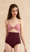 Visual Mood Everly Open-front One Piece Swimsuit