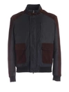 ETRO ETRO CONTRAST PANELLED BOMBER JACKET