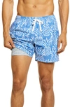 Chubbies Thigh Napples 5 1/2-inch Swim Trunks In Medium Blue