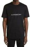 GIVENCHY SLIM FIT LOGO T-SHIRT,BM71653Y6B