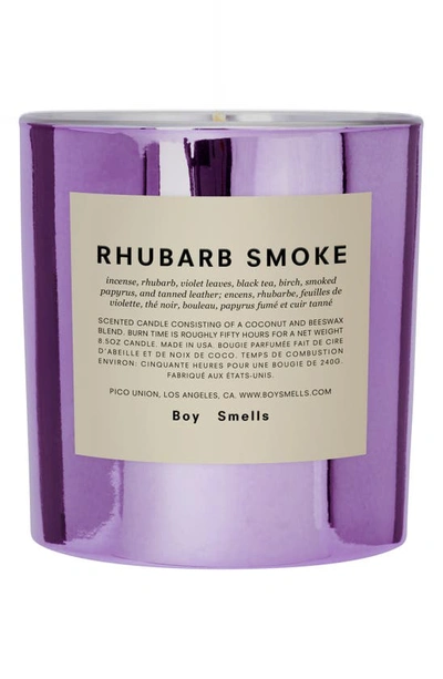 Boy Smells Hypernature Rhubarb Smoke Scented Candle, 8.5 oz