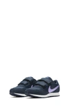 Nike Kids' Md Valiant Sneaker In Thunder Blue/ Purple/ White