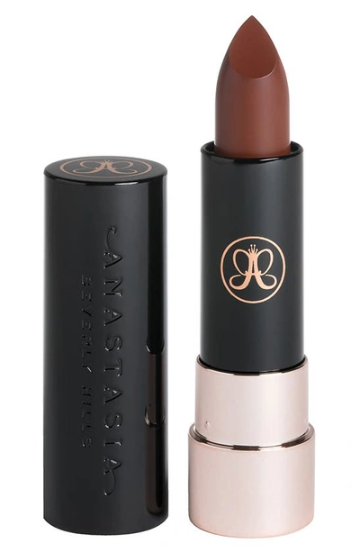 Anastasia Beverly Hills Matte Lipstick In Rust