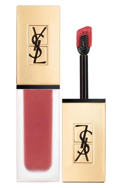 Saint Laurent Tatouage Couture Liquid Matte Lip Stain In 16 Nude Emblem