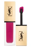 Saint Laurent Tatouage Couture Liquid Matte Lip Stain In 20 Pink Squad