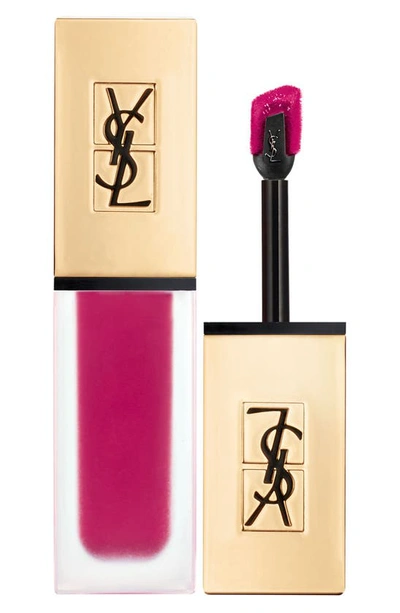 Saint Laurent Tatouage Couture Liquid Matte Lip Stain In 20 Pink Squad