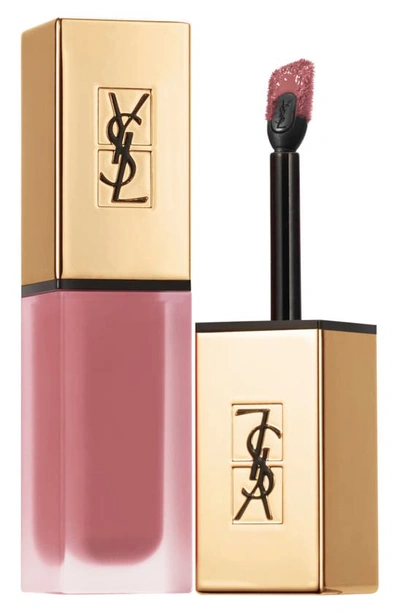 Saint Laurent Tatouage Couture Liquid Matte Lip Stain In 25 Beige Secret