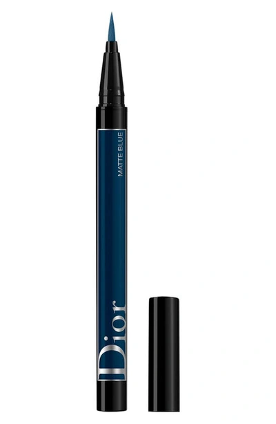 Dior Show On Stage Eyeliner In 296 Matte Blue