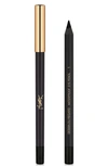 Saint Laurent Dessin Du Regard Waterproof Eyeliner Pencil In 01 Black
