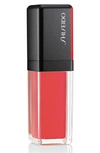 Shiseido Lacquerink Lip Shine In Coral Spark