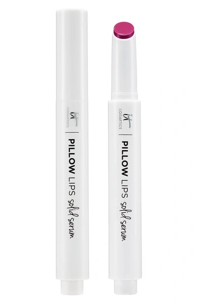 It Cosmetics Pillow Lips Solid Serum Lip Gloss In Gaze