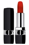 Dior Refillable Lipstick In 999 / Velvet