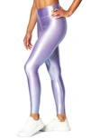 HEROINE SPORT MARVEL METALLIC HIGH WAIST LEGGINGS,HS-4-019