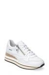 Mephisto Olympia Sneaker In White Leather