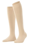 Falke Touch Knee High Socks In Cream