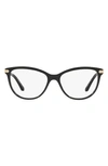 Burberry 54mm Cat Eye Optical Glasses In Black
