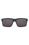 Oakley Mainlink™ Xl 61mm Prizm™ Square Sunglasses In Matte Black