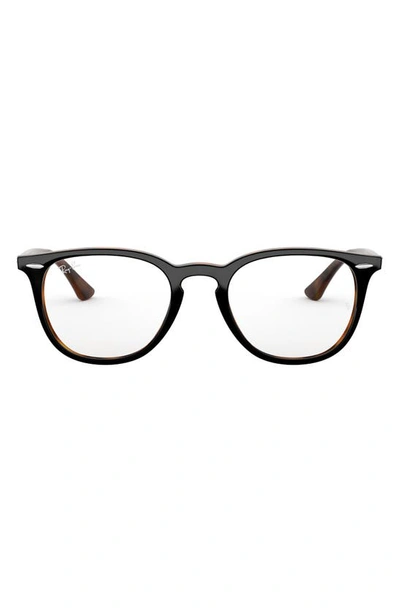 Ray Ban 50mm Optical Glasses In Top Grey