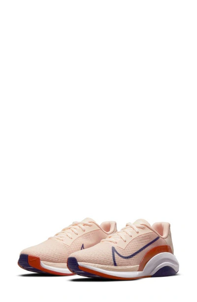 Nike Zoomx Superrep Surge Endurance Class Training Shoe In Crimson Tint/ Team Orange