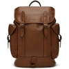 COACH BROWN HITCH BACKPACK