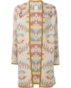 VISVIM Native Pattern Cotton-Linen Coat