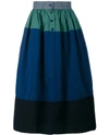 VISVIM A-Line Panel Skirt