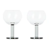 TOM DIXON BLACK PUCK BALLOON GLASSES SET