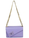 ELISABETTA FRANCHI ELISABETTA FRANCHI WOMEN'S PURPLE FABRIC SHOULDER BAG,BS21A11E2Q38 UNI