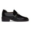 ABRA BLACK PLATE LOAFERS