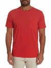 Robert Graham Men's Myles Pima Cotton T-shirt In Red