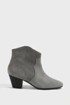ISABEL MARANT DICKER ANKLE SUEDE BOOTS,669899