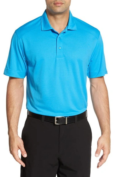 Cutter & Buck Genre Drytec Moisture Wicking Polo In Seaport Blue