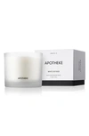 Apotheke 3-wick Candle In White Vetiver