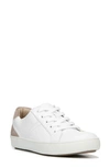Naturalizer Morrison Womens Lifestyle Casual And Fashion Sneakers In White/taupe Leather