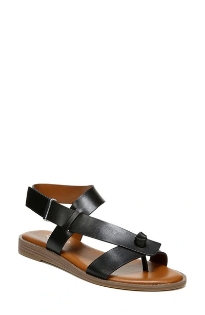 Franco Sarto Glenni Sandal In Black Leather