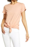 Sanctuary Perfect Knot T-shirt In Pink Canyon