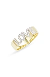 MEIRA T LOVE BAND RING,1R4663Y6