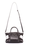 Givenchy Small Antigona Soft Satchel Bag In Calfskin In Black