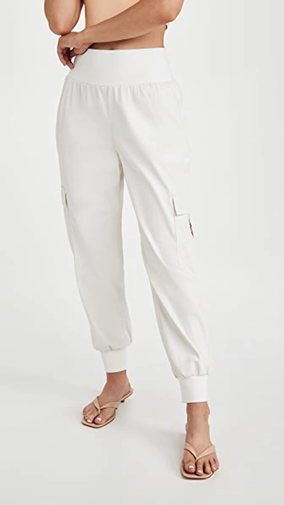 Cinq À Sept Faux Leather Giles Pants In Ivory